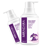 Miracara Scalp Soothe Anti-Dandruff Conditioner with Zinc Pyrithione, Climbazole, Salicylic Acid, Zinc PCA, Tea Tree Oil & Donkey Milk | Flake Care, Scalp Comfort, Oil Balance & Soft Hair