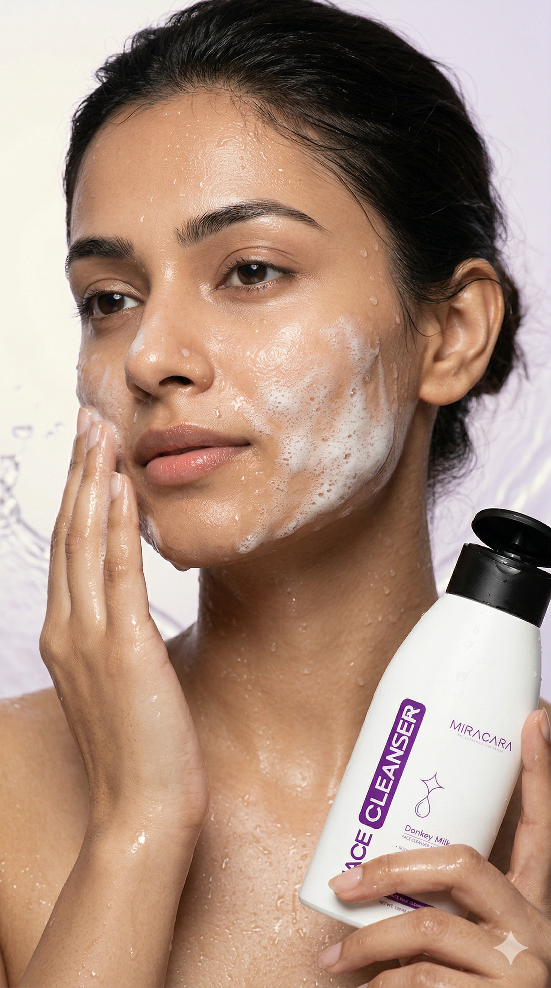 Miracara Radiance Trio – Face Care Set | Deep Cleansing, Repair & Glow | Serum + Vanish Cream + Cleanser | Brightening, Hydration & Anti-Aging Support | Smooth, Even Tone | Sulfate & Paraben Free | Luxury Cleopatra-Inspired Skincare Routine